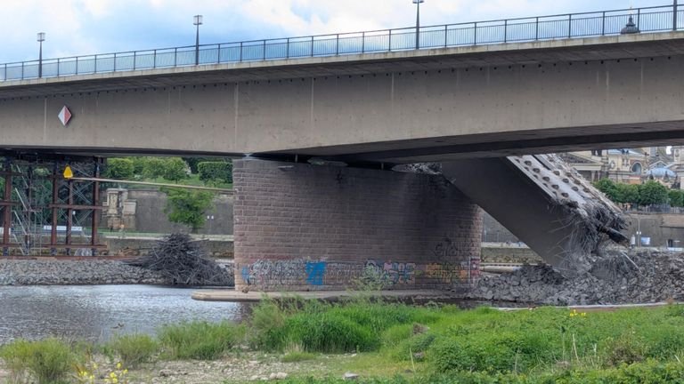 Intervallrun to the broken bridge // Die Arbeit wurde wieder aufgenommen Lauf am Morgen
