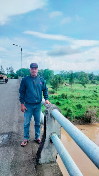 the beauty of the Krueng jreue Aceh Besar bridge tour, by @wien-art 2023