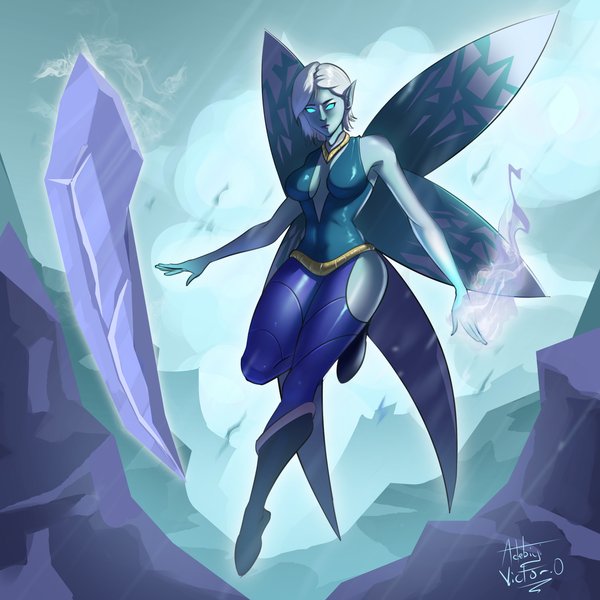 Splinterlands Art Contest Week 340! (Ice Pixie Fan Art)