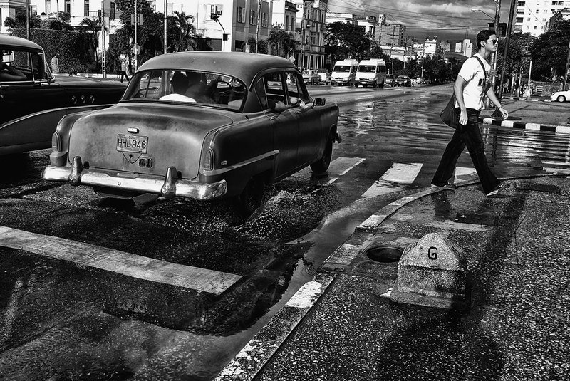 Black & White after rain