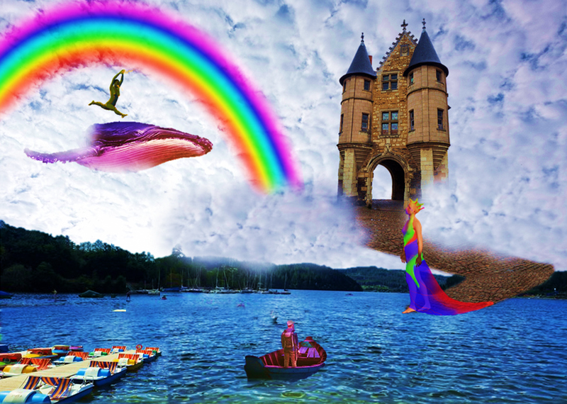 La Reina del Castillo/Let's Make a Collage - A Contest for All Creatives on Hive - Round 226