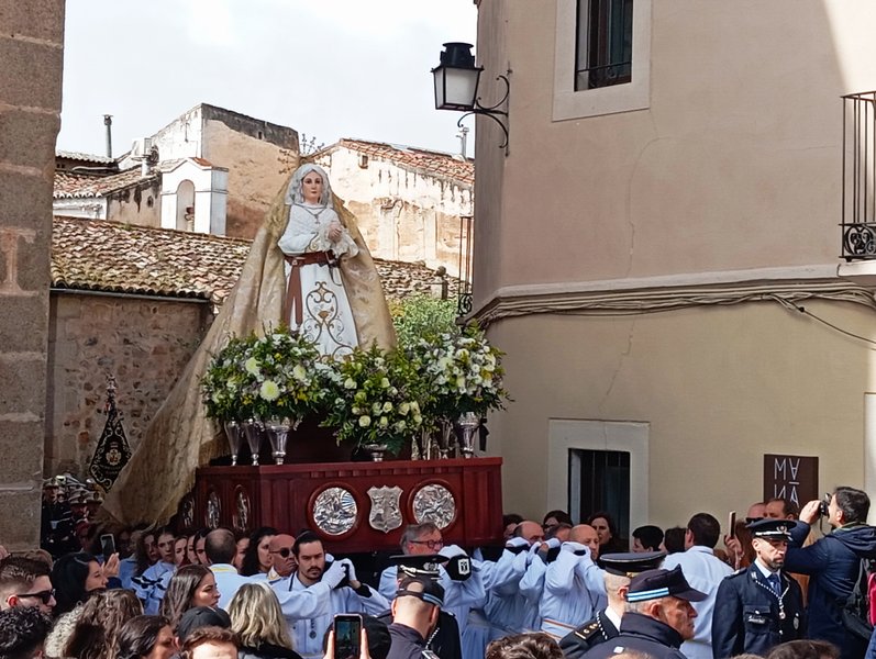 Procesión del Encuentro - Poniendo fin a la Semana Santa...