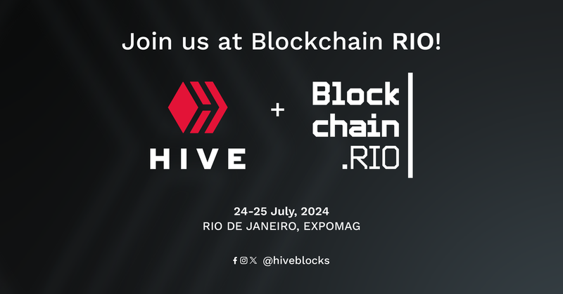 Hive at Blockchain Rio