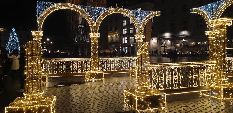 The beautiful city of Krakow