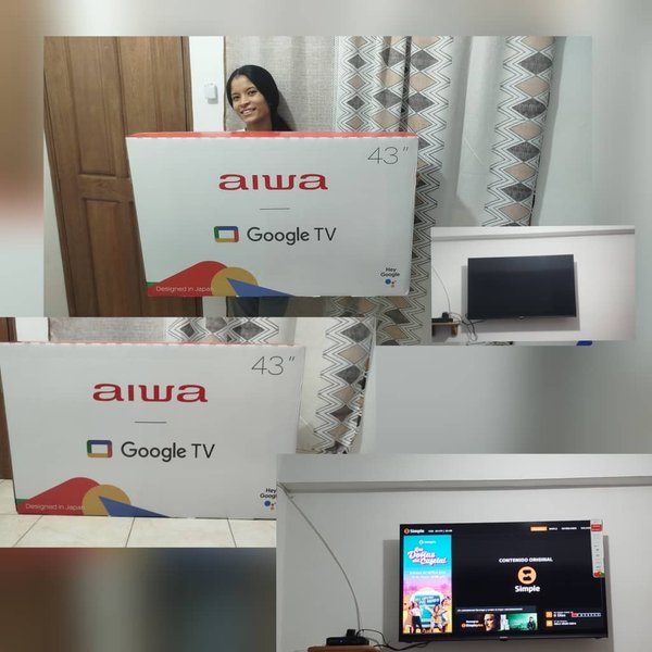 Surprised this Mother's Day Sunday with a 43-inch Smart TV || [ESP/ENG]