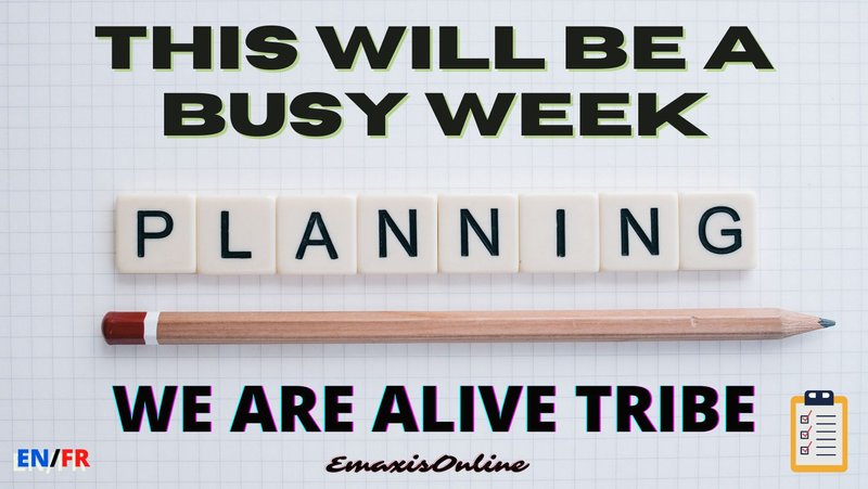 This Will Be a Busy Week - WAAT [EN/FR]