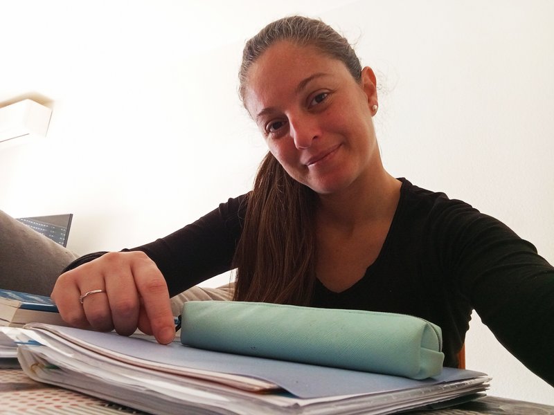 Estudiando de nuevo tras las vacaciones de Semana Santa...