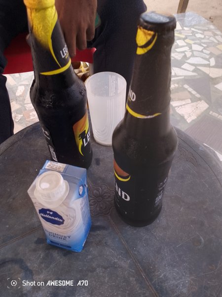 Having Fun At Mc-Arinze Store And Paying with Hbd