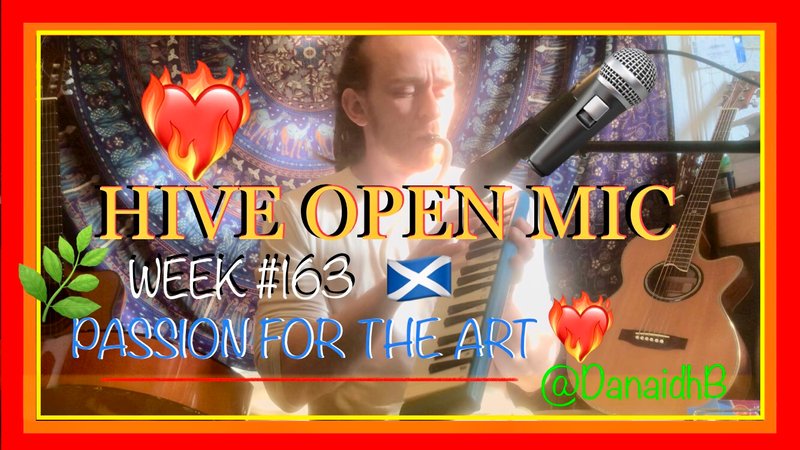 Passion For The Arts - HIVE OPEN MIC - Week #163 @danaidhbee “Crazy Multi-Instrumental Performance”