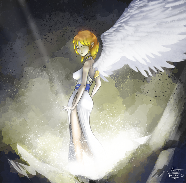 Splinterlands Art Contest Week 342! (Angel of light Re done Fan art)