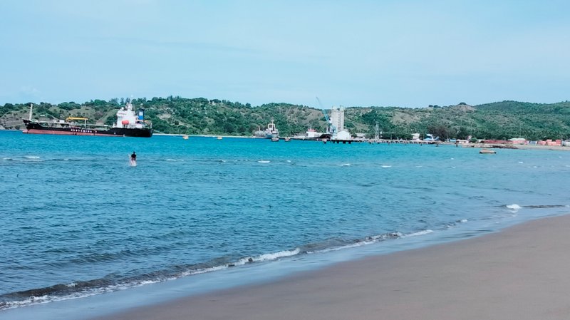Krueng Raya beach recreation Aceh Besar/ Indonesia 2023