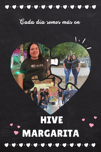 Cada día somos más en Hive Margarita ❤️ [ESP-ENG] 