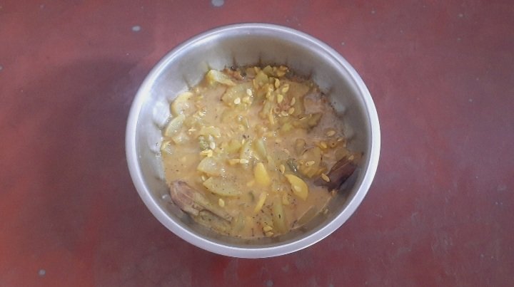 Recipe of wax gourd curry