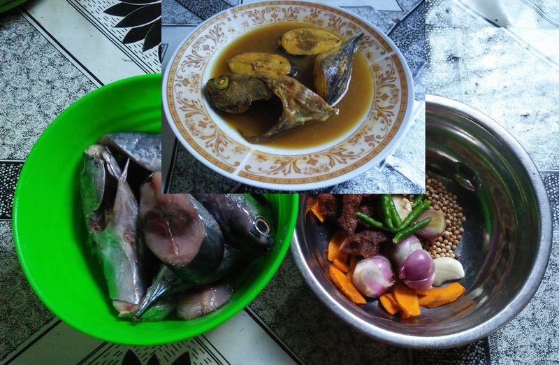My cooking is a delicious tuna( sour keu'eung) Typical Aceh 🤗🥰