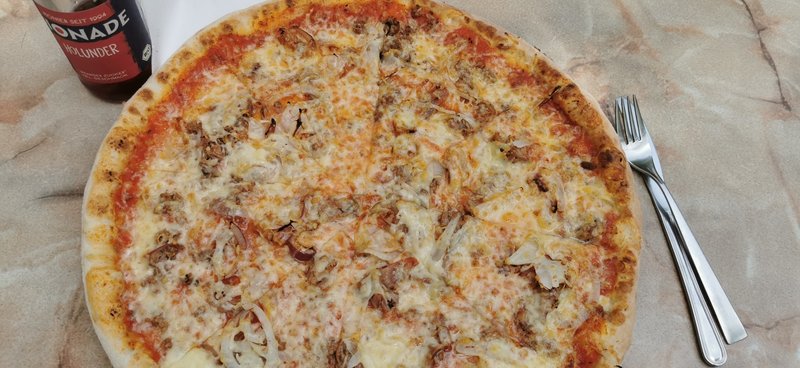 Mal wieder Pizza Tonno 🍕