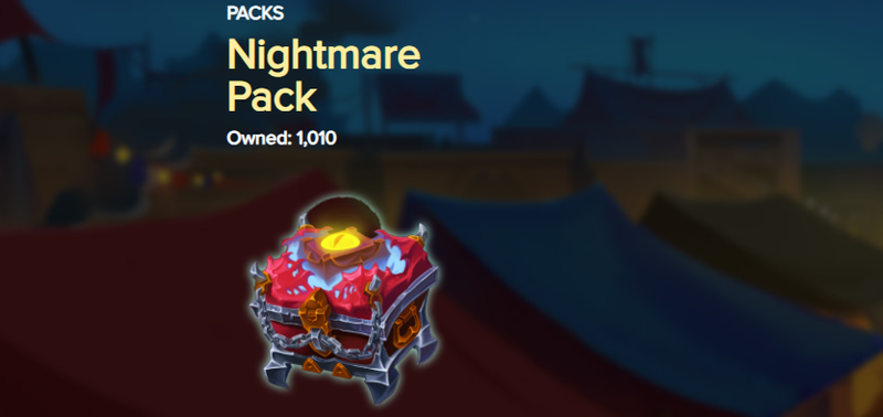 Finally I Got 1000+ Nightmare Packs