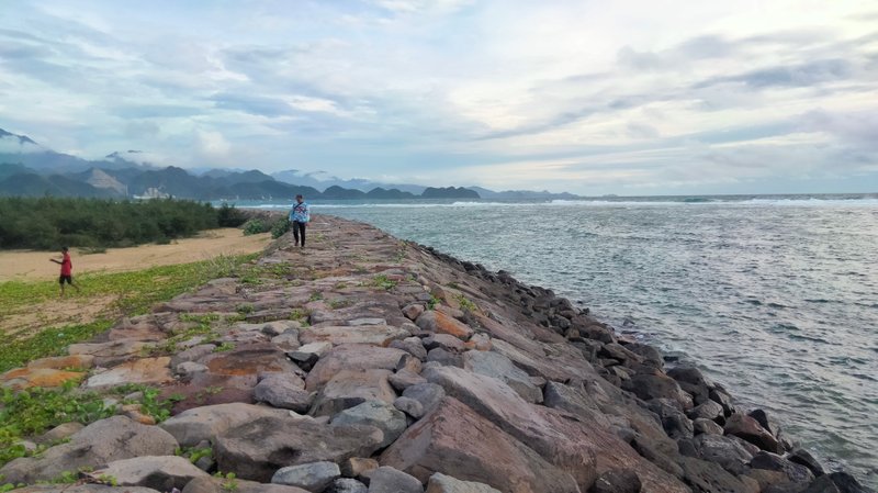The beauty of Lampuuk beach with my extended family 2023