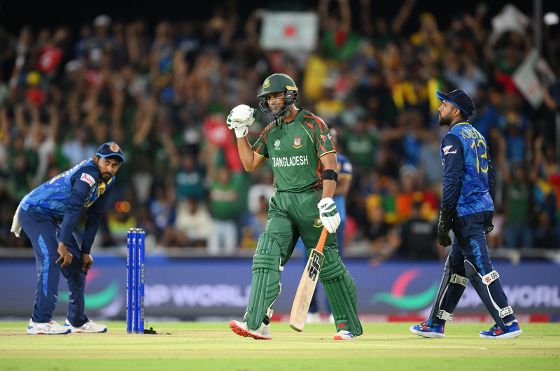 Bangladesh wins against Sri-Lanka with a thriller  !!