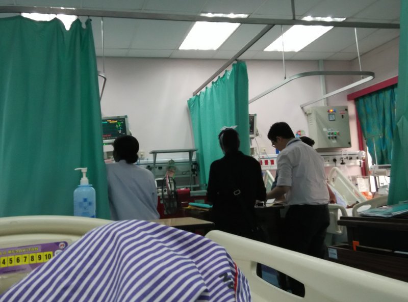 Doctors and nurses at my Kuala Lumpur hospital