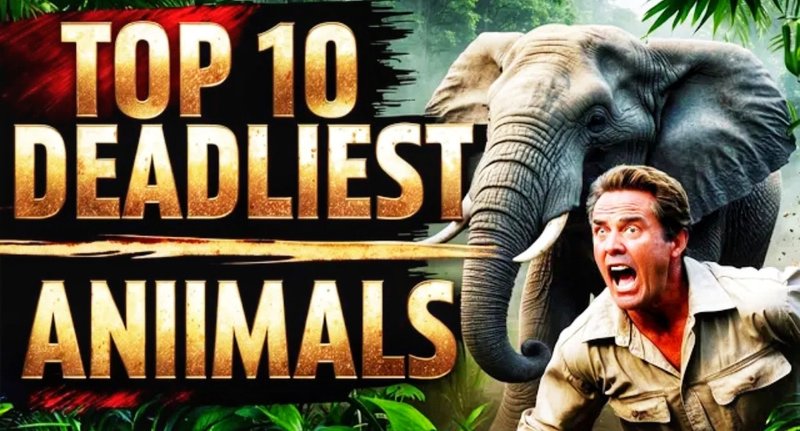 Top 10 Deadliest Animals: Do Not Approach!
