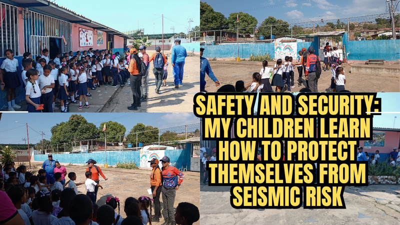 Safety and security: my children learn how to protect themselves from seismic risk [🇪🇸/🇺🇸]
