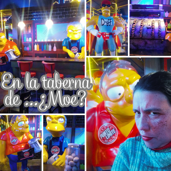 Visité la taberna de Moe, pero no fui hasta Springfield /  I visited Moe's Tavern, but I didn't go all the way to Springfield