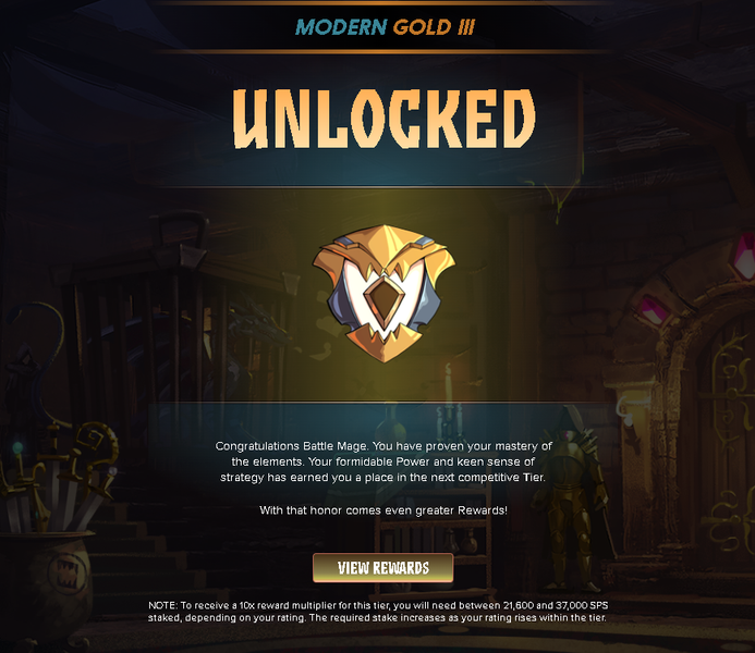 Fast Advancement to Gold League - Looting Reward Chests