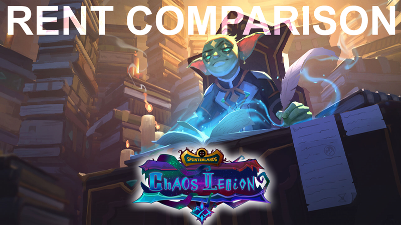 [ES/EN] Rent Comparison: Chaos Legion