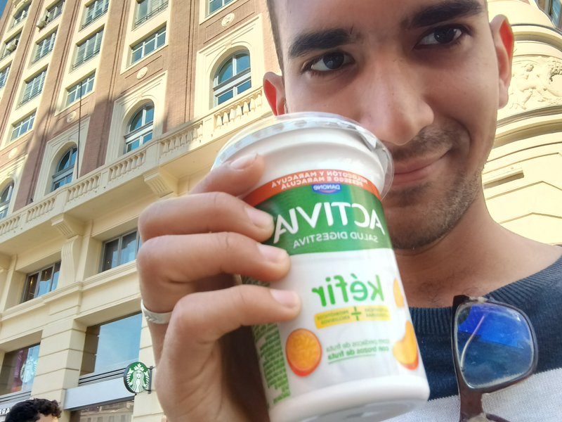 🧃Trying ACTIVIA Yogurt through the Samplia App🇪🇸