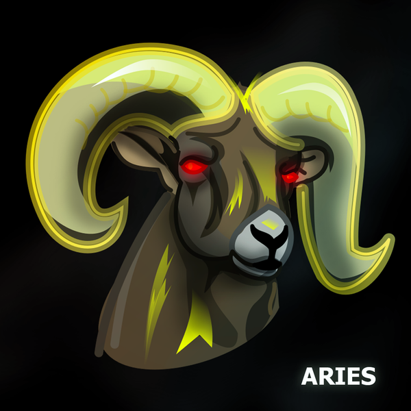 el Carnero de Aries / hecho en Inkscape