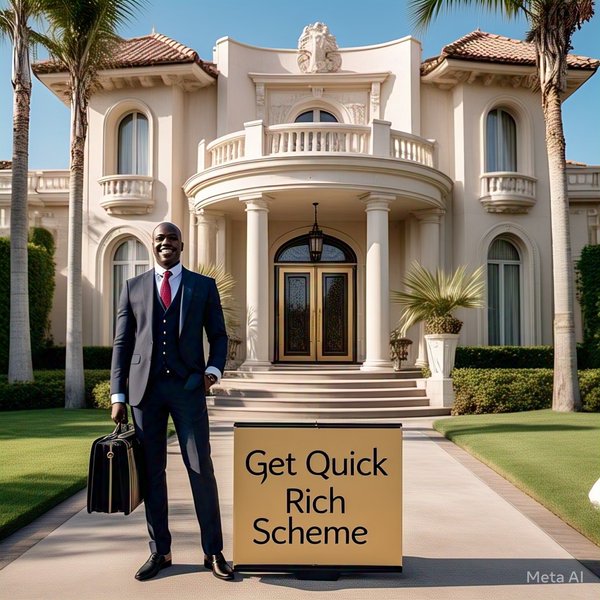 Get quick rich schemes and cryptocurrency 