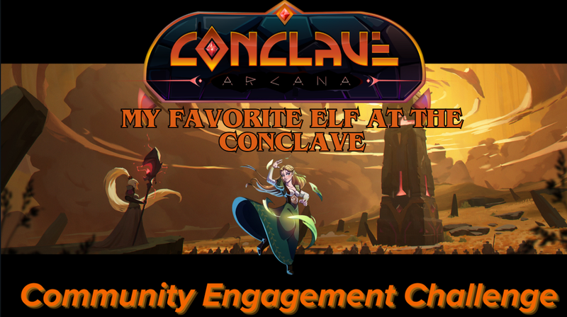 My favorite Elf at the Conclave. Community Engagement Challenge(Eng/Esp)