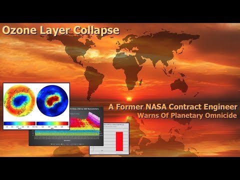 Geo Engineering interfears with raising O2, prevents forming O3 (ozone) / UV-C rays detected