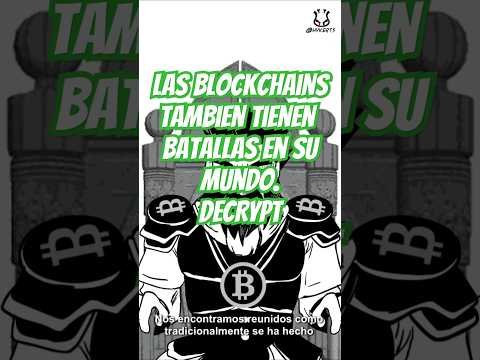 Las BLOCKCHAINS Tambien Tienen sus Propias Batallas! (Piloto) | DeCrypt ANIMACION
