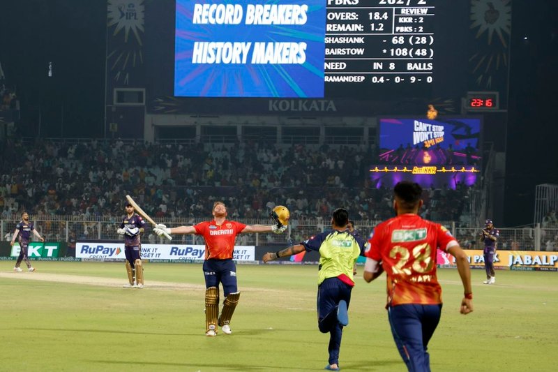 Punjab Kings beat Kolkata Knight Riders by 8 wickets in 42nd Match of the IPL 2024.