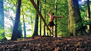 One Month Of Learning How To Slckline! 25 Meter Slackline!?!