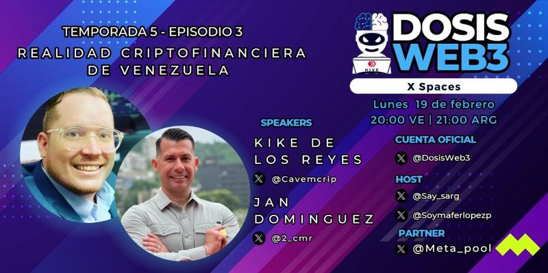 Spaces DW3 - Temporada 5 Episodio 3 - Realidad cripto financiera de Venezuela.