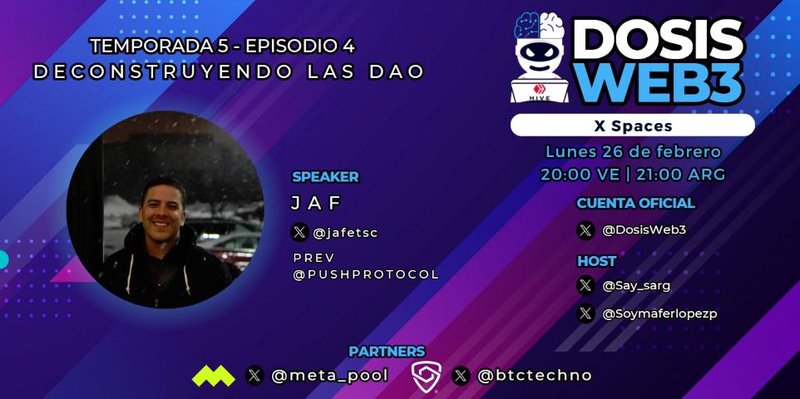 Spaces DW3 - Temporada 5 Episodio 4 - Deconstruyendo las DAOs [ESP|ENG]