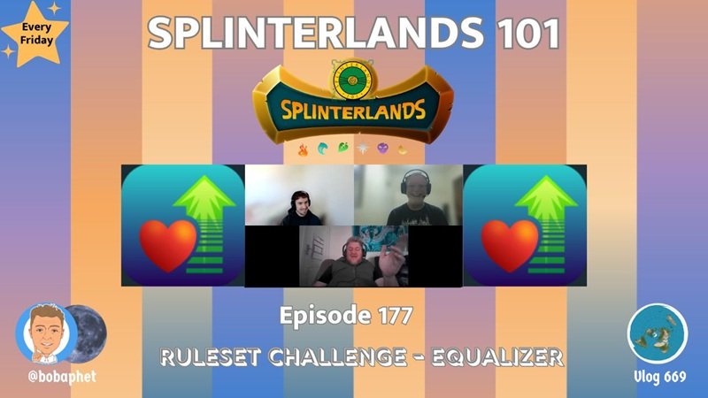 Splinterlands 101 - Ep 177: Ruleset Challenge - Equalizer