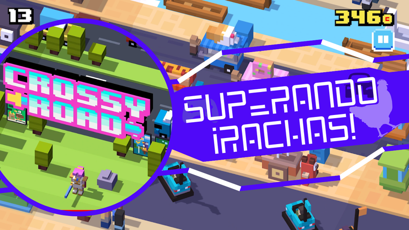 Superando marcas en Crossy Road [ESP-ENG]