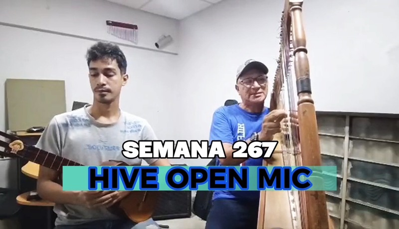 🎵 Hive Open Mic 267 🎵 @italozapata - "Cajón de Arauca Apureño" Instrumental cover by @italozapata