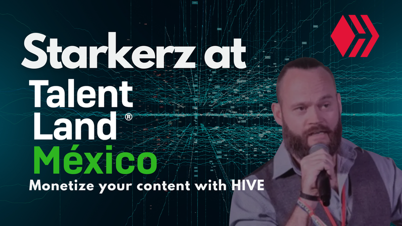 Starkerz at Talent Land 2025 - monetize your content