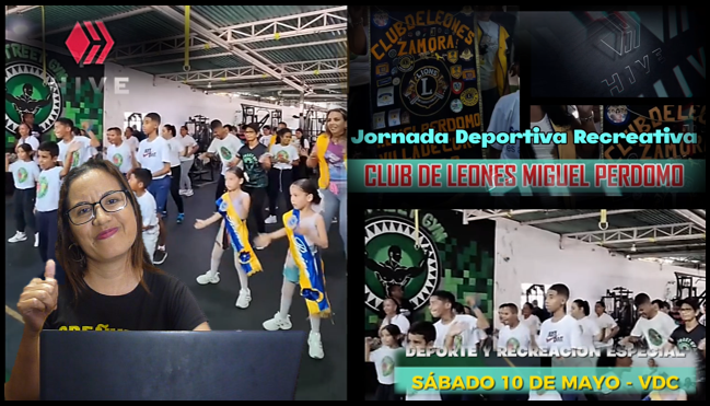 Deporte y Recreación Especial junto a el Club de Leones y D-Street Gym de VDC - esp/eng - by @yusmi