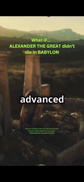 What iF…  ALEXANDER THE GREAT didn’t die in BABYLON
