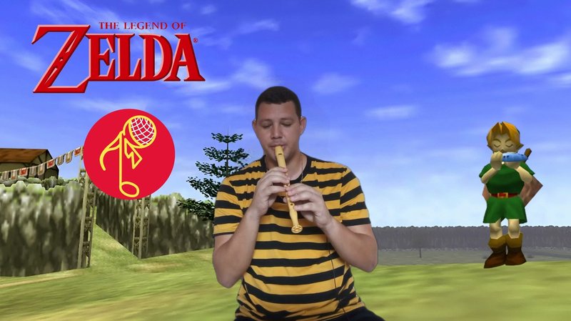 Tocando "ZELDA THEME SHOP" - The legend Of Zelda con la Flauta Dulce 🎵🎼[Esp/Ing] Interpretación #8