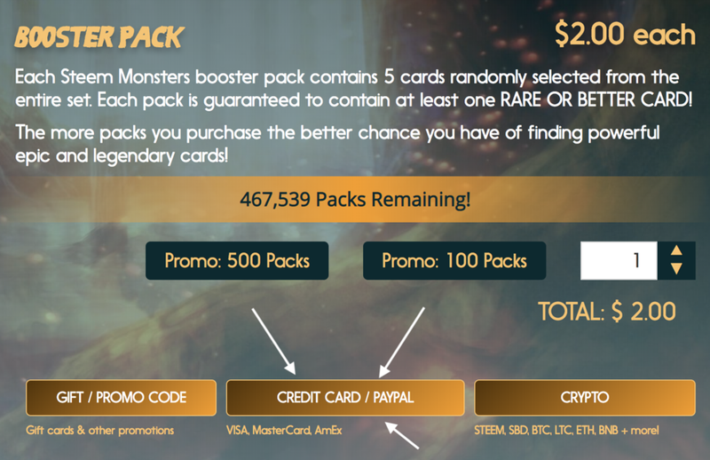 A Fiat to Steem Portal thats Fun + Pack Opening