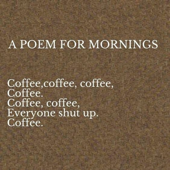 Good Morning Poem...