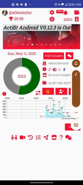 My Actifit Report Card: May 11 2025