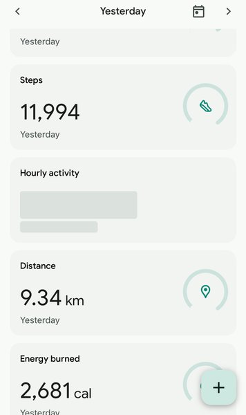 My Actifit Report Card: May 7 2025