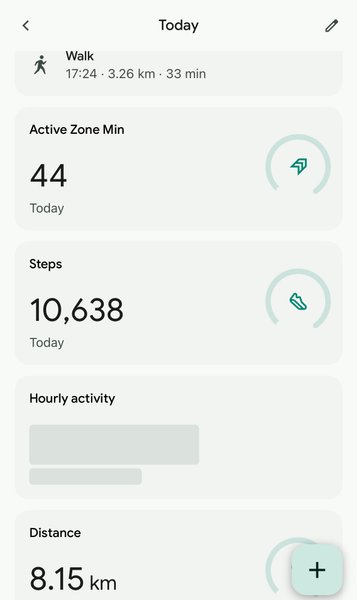 My Actifit Report Card: May 23 2025